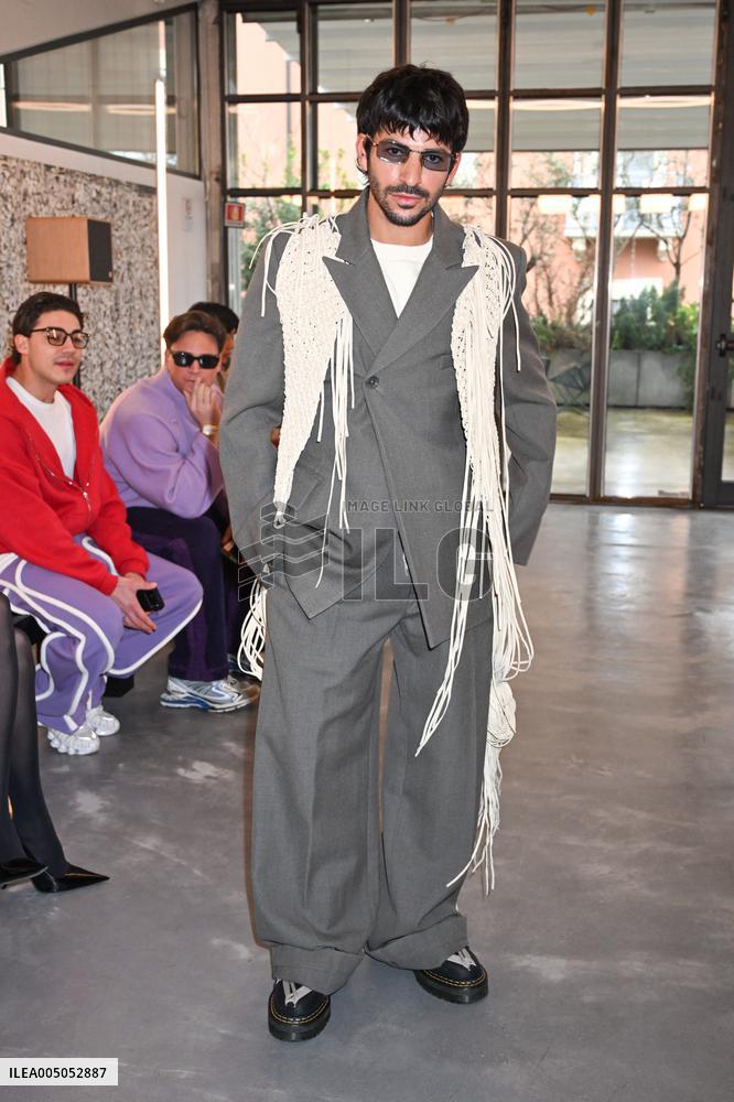 MFW - Arrivals At Pronounce Fashion Show