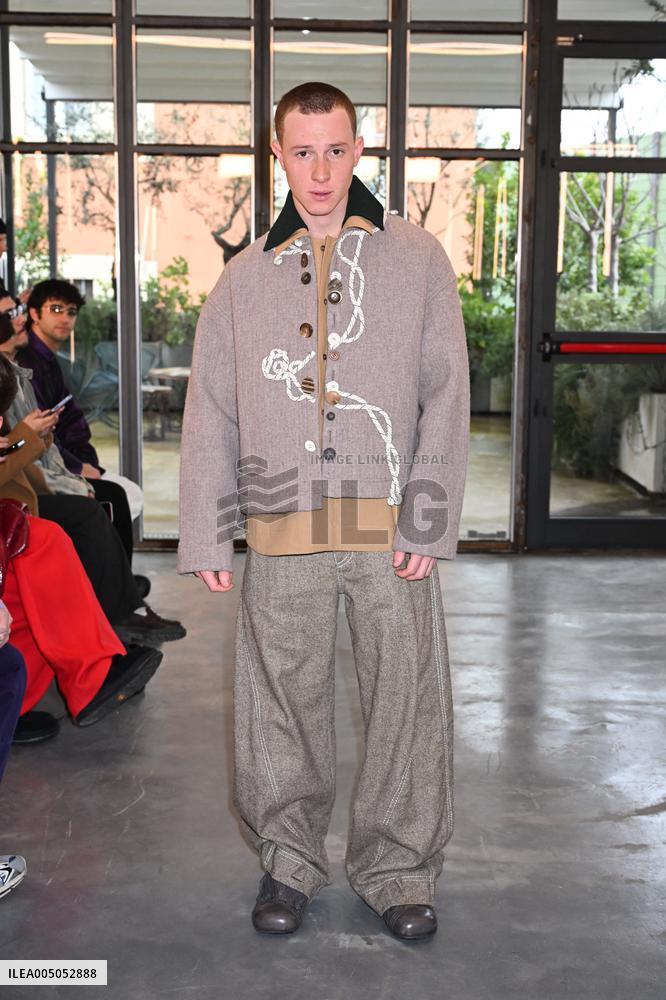 MFW - Arrivals At Pronounce Fashion Show