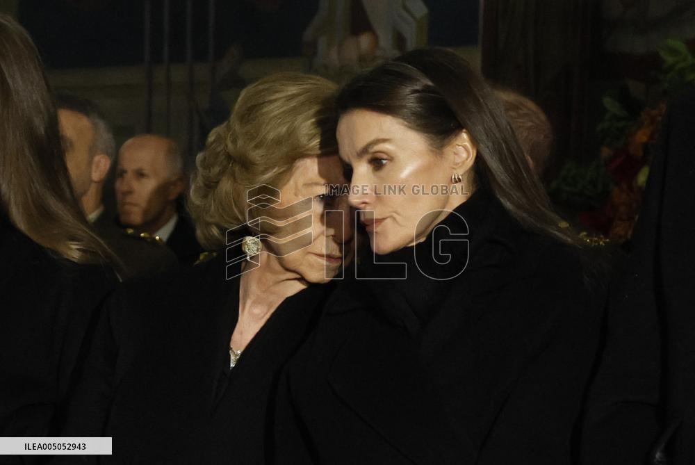 Funeral Of Princess Irene of Greece - Madrid