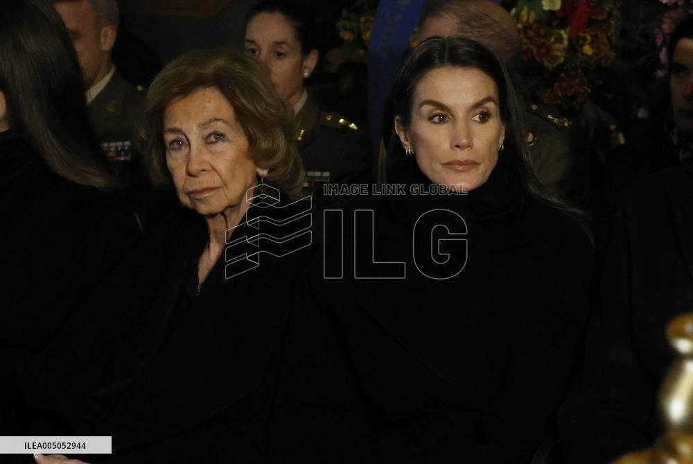 Funeral Of Princess Irene of Greece - Madrid