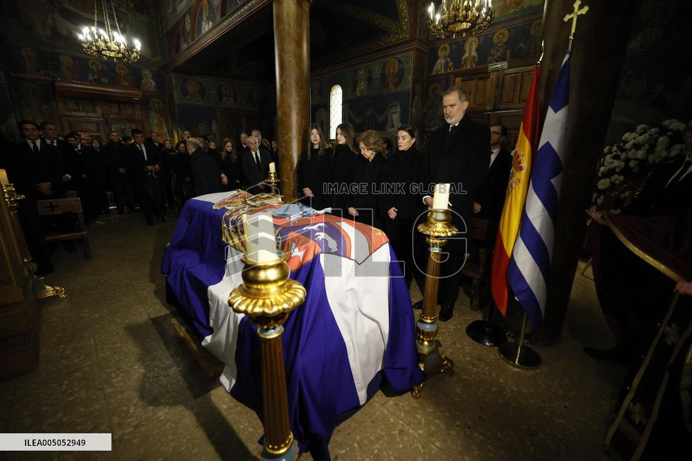 Funeral Of Princess Irene of Greece - Madrid