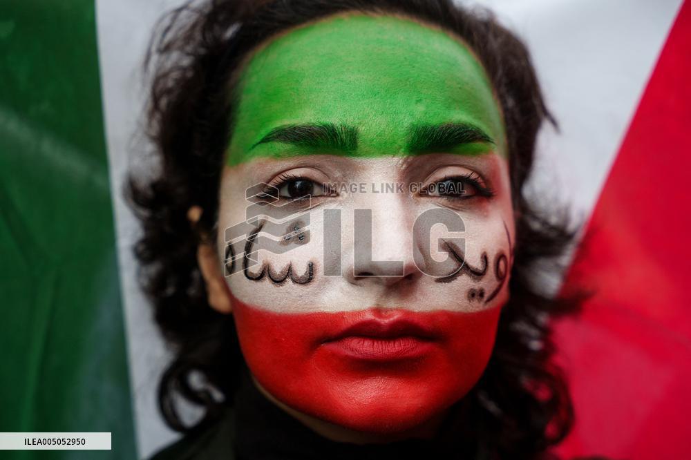 Demonstration Against Iranian Regime - Madrid