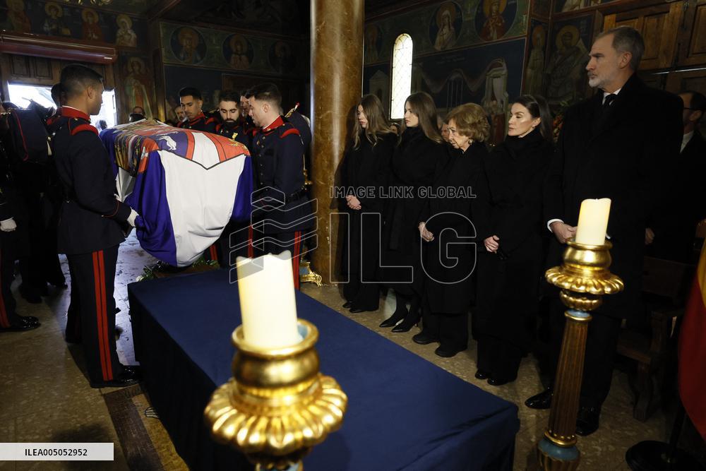 Funeral Of Princess Irene of Greece - Madrid
