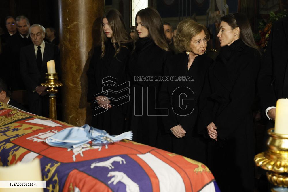 Funeral Of Princess Irene of Greece - Madrid