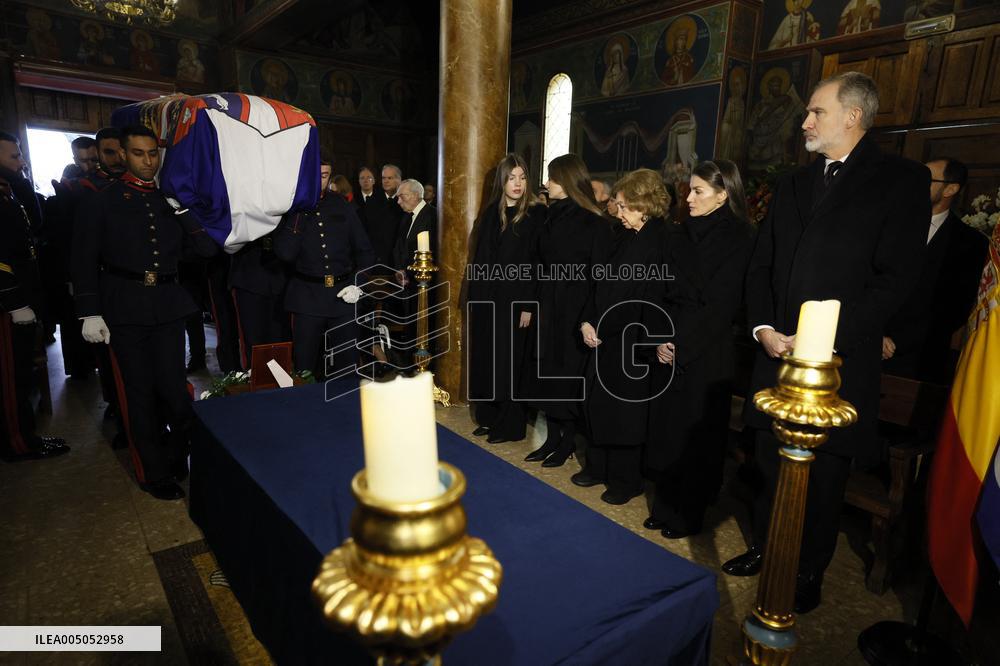 Funeral Of Princess Irene of Greece - Madrid