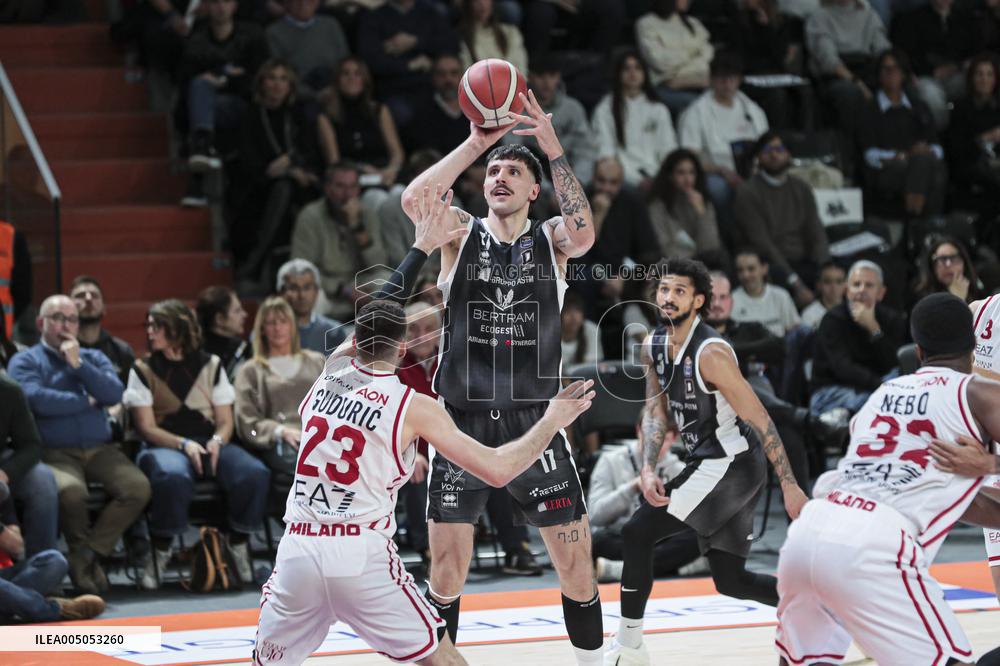 BASKET - Serie A - Bertram Derthona Tortona vs EA7 Emporio Armani Milano