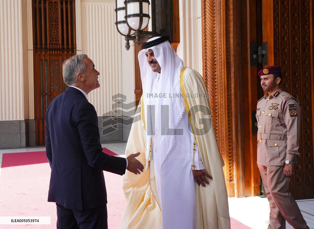 PM Mark Carney Meets Emir of Qatar Tamim bin Hamad al-Thani - Doha