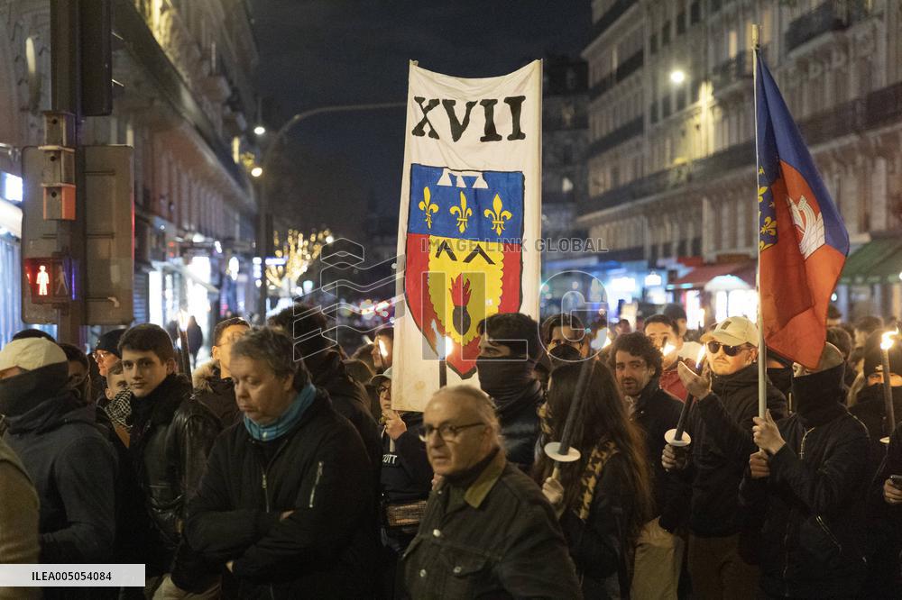 Annual March in Honor of Sainte Genevieve - Paris