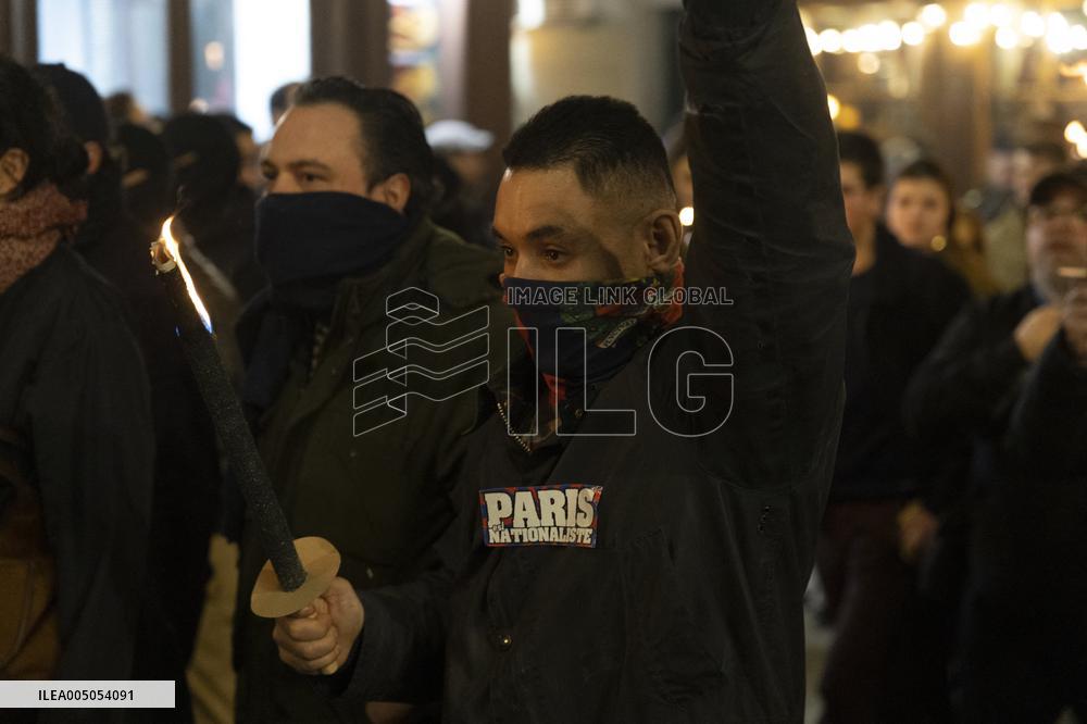 Annual March in Honor of Sainte Genevieve - Paris