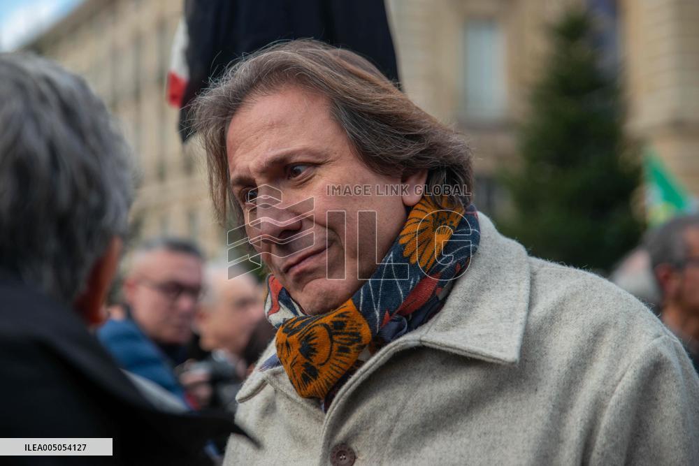 Protest March In Solidarity With Iranian People - Paris