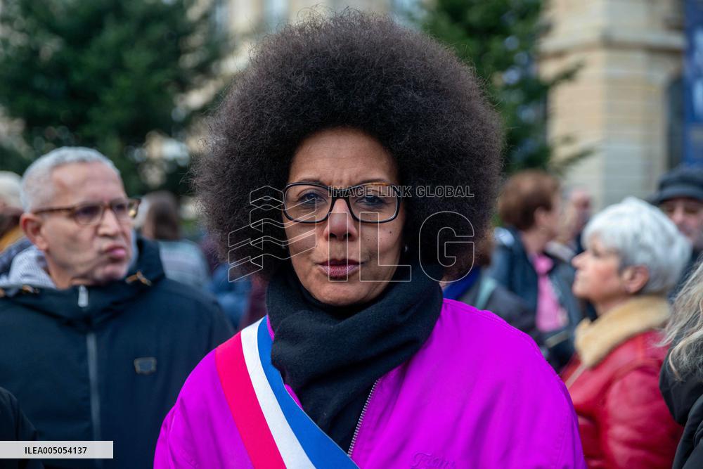 Protest March In Solidarity With Iranian People - Paris