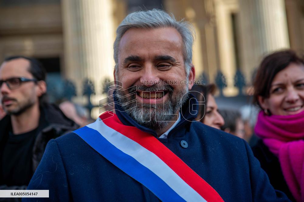 Protest March In Solidarity With Iranian People - Paris