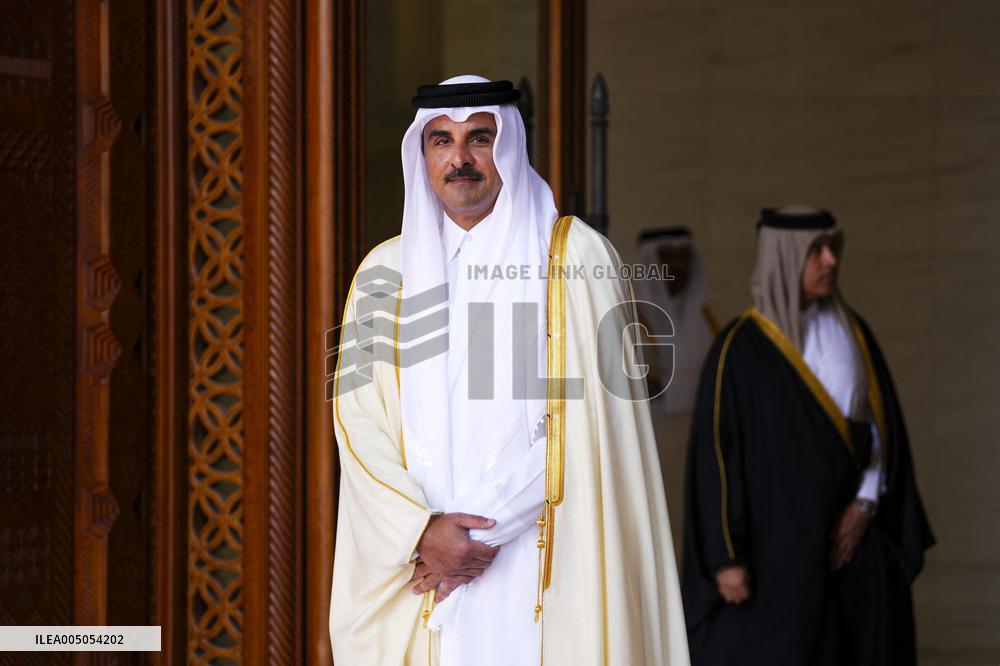 PM Mark Carney Meets Emir of Qatar Tamim bin Hamad al-Thani - Doha