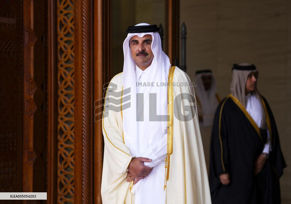 PM Mark Carney Meets Emir of Qatar Tamim bin Hamad al-Thani - Doha