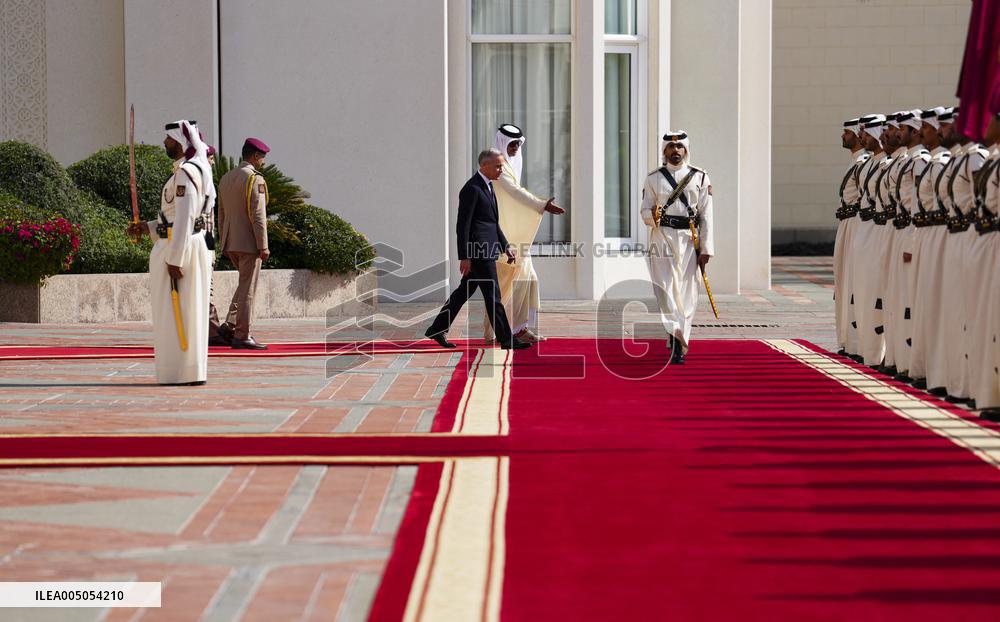 PM Mark Carney Meets Emir of Qatar Tamim bin Hamad al-Thani - Doha