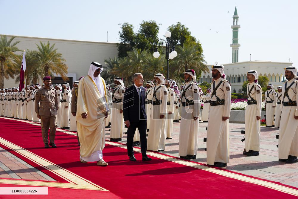 PM Mark Carney Meets Emir of Qatar Tamim bin Hamad al-Thani - Doha