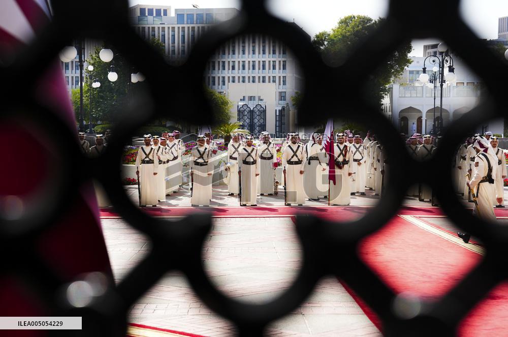 PM Mark Carney Meets Emir of Qatar Tamim bin Hamad al-Thani - Doha