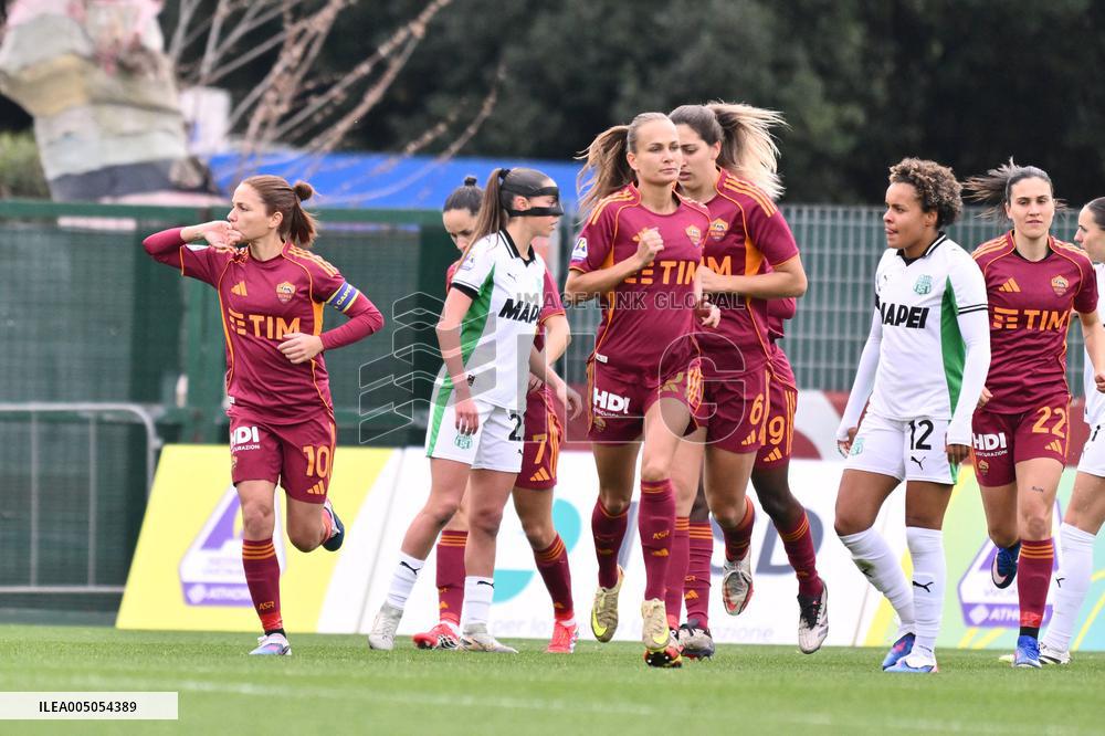 CALCIO - Serie A Femminile - AS Roma vs US Sassuolo