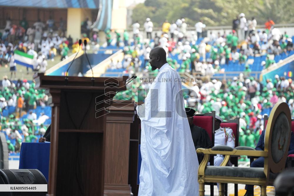 Mamady Doumbouya Sworn-in As President - Guinea