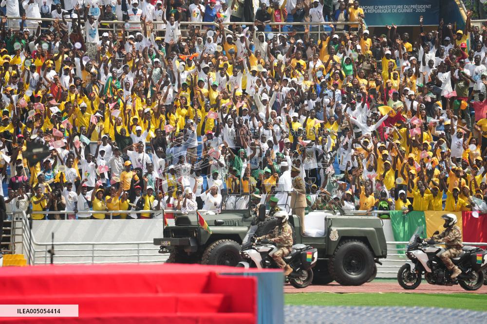 Mamady Doumbouya Sworn-in As President - Guinea