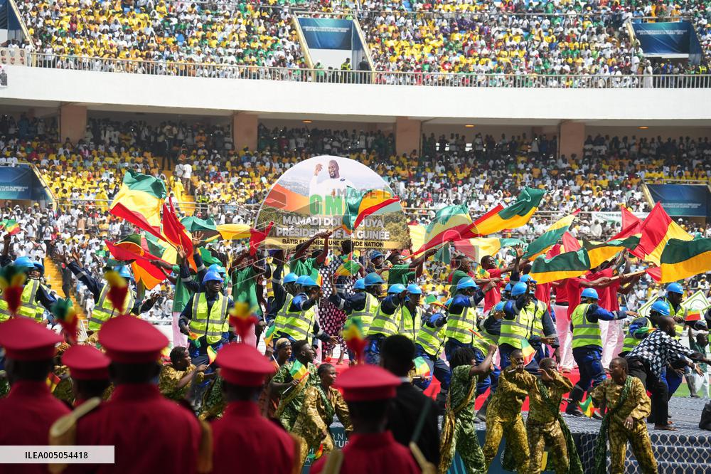 Mamady Doumbouya Sworn-in As President - Guinea