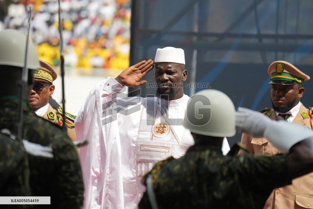 Mamady Doumbouya Sworn-in As President - Guinea