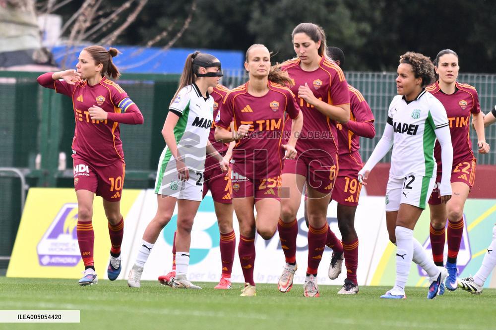 CALCIO - Serie A Femminile - AS Roma vs US Sassuolo