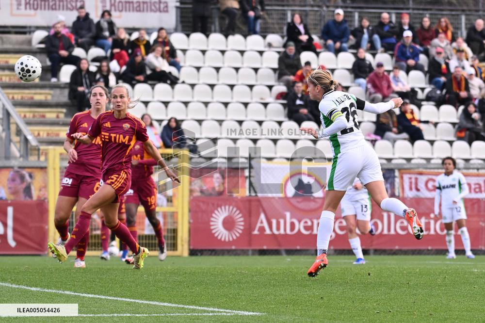 CALCIO - Serie A Femminile - AS Roma vs US Sassuolo