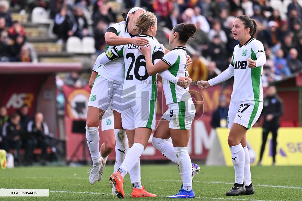 CALCIO - Serie A Femminile - AS Roma vs US Sassuolo