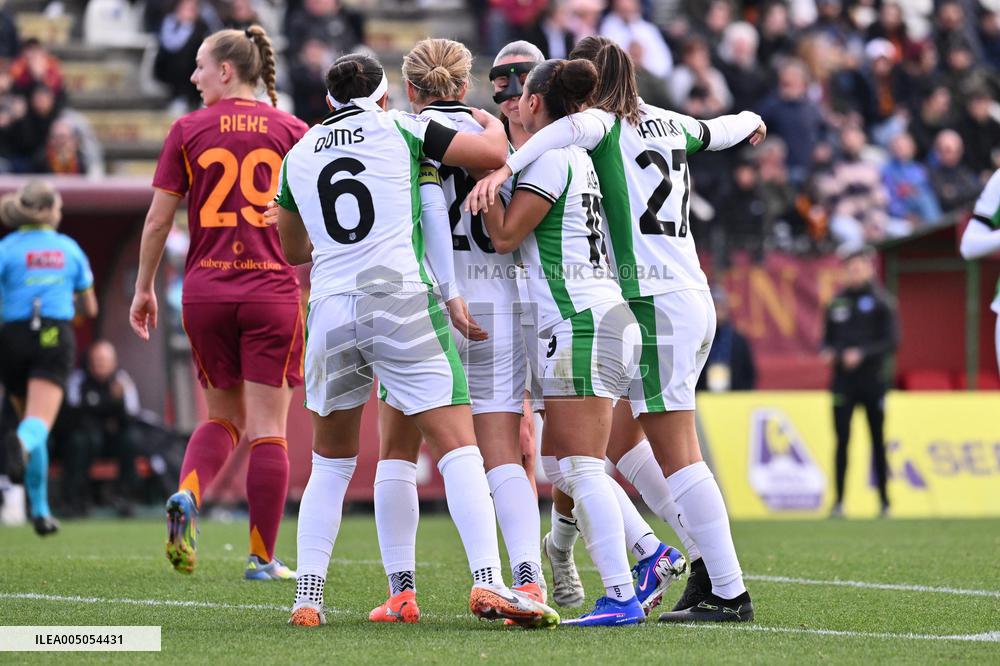 CALCIO - Serie A Femminile - AS Roma vs US Sassuolo