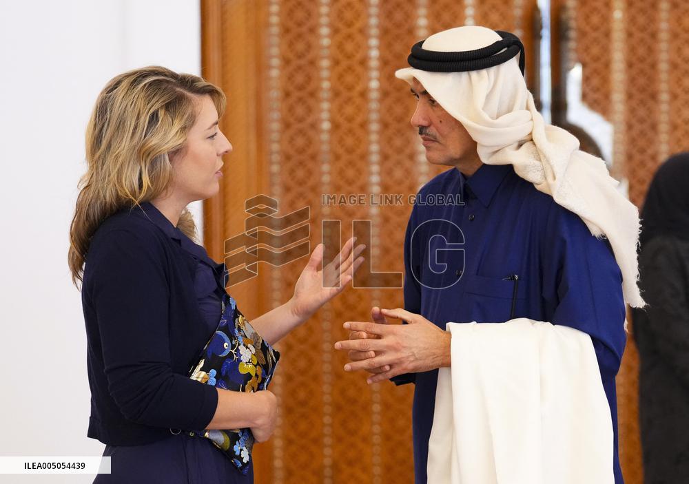 PM Mark Carney Meets Emir of Qatar Tamim bin Hamad al-Thani - Doha
