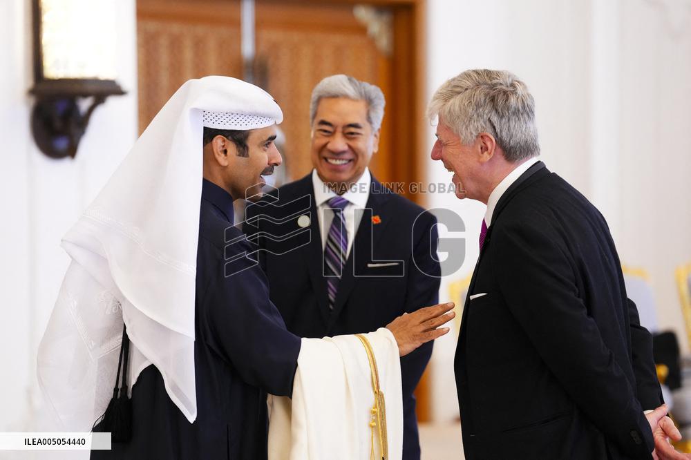 PM Mark Carney Meets Emir of Qatar Tamim bin Hamad al-Thani - Doha