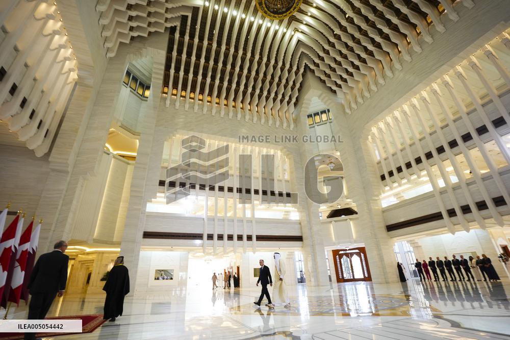 PM Mark Carney Meets Emir of Qatar Tamim bin Hamad al-Thani - Doha