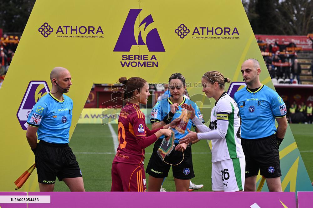 CALCIO - Serie A Femminile - AS Roma vs US Sassuolo