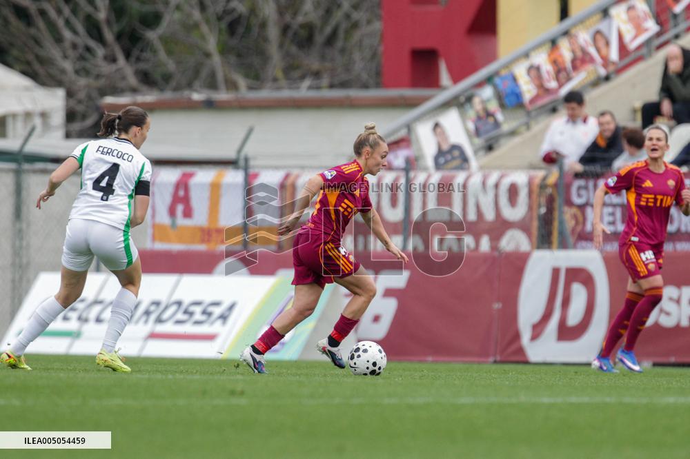 CALCIO - Serie A Femminile - AS Roma vs US Sassuolo