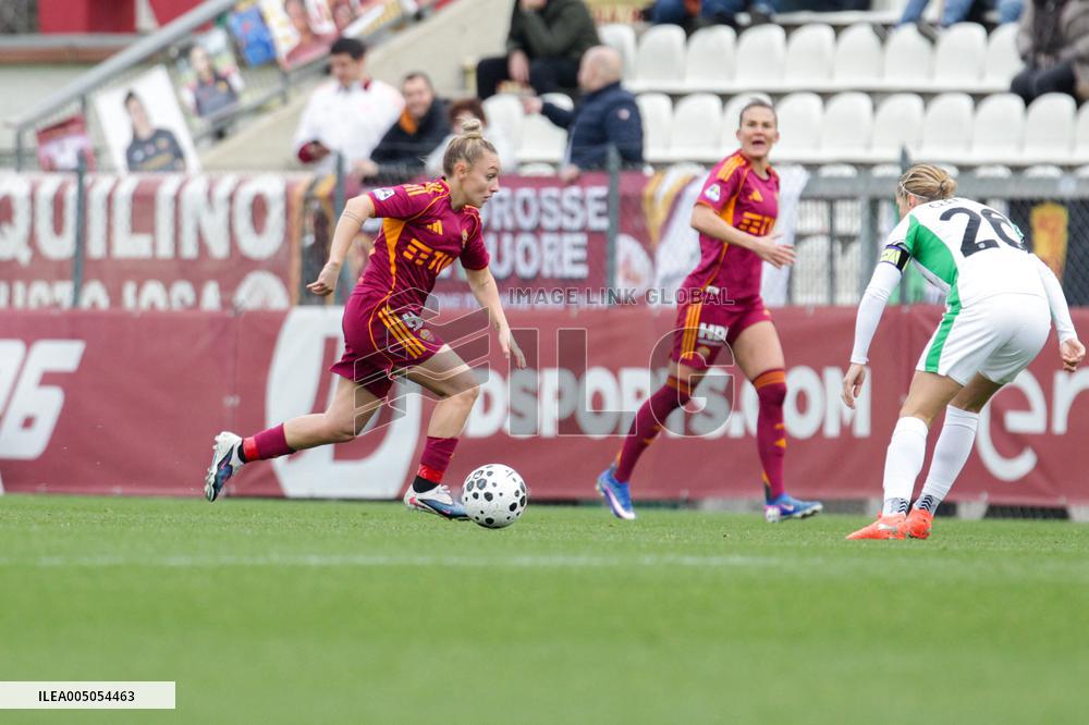 CALCIO - Serie A Femminile - AS Roma vs US Sassuolo