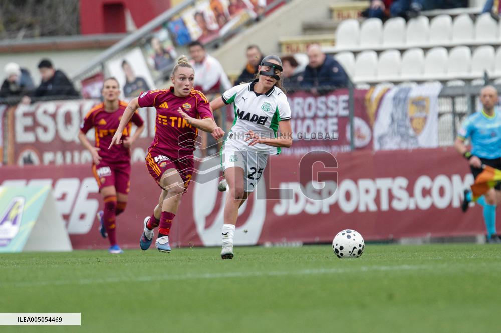 CALCIO - Serie A Femminile - AS Roma vs US Sassuolo
