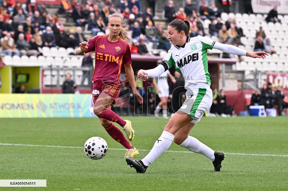 CALCIO - Serie A Femminile - AS Roma vs US Sassuolo