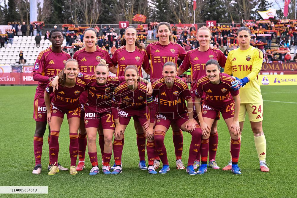 CALCIO - Serie A Femminile - AS Roma vs US Sassuolo