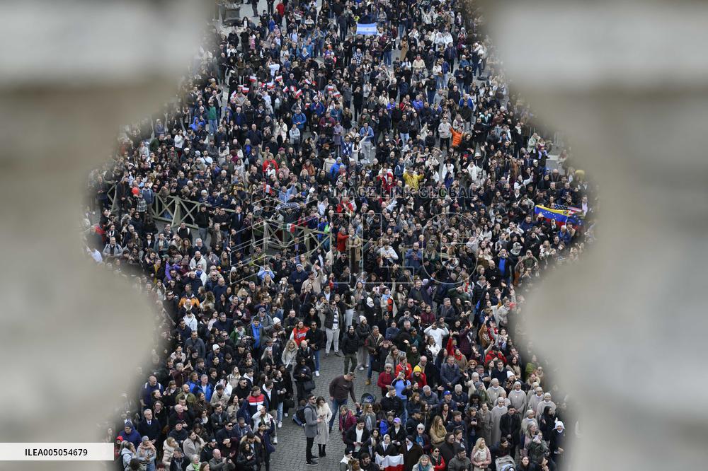 Pope Leo XIV Delivers Sunday Angelus Prayer - Vatican