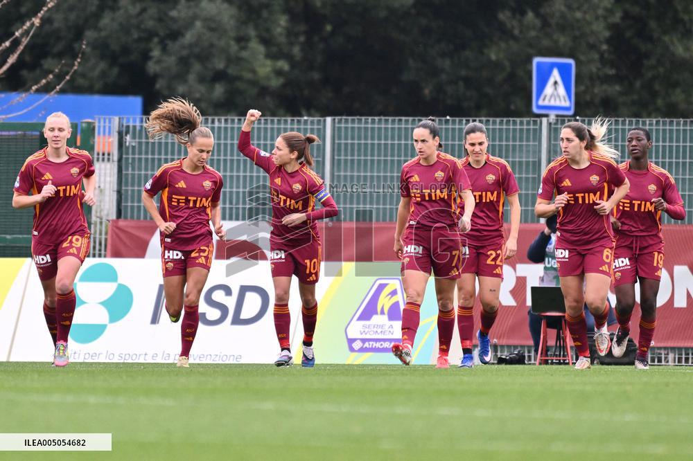 CALCIO - Serie A Femminile - AS Roma vs US Sassuolo
