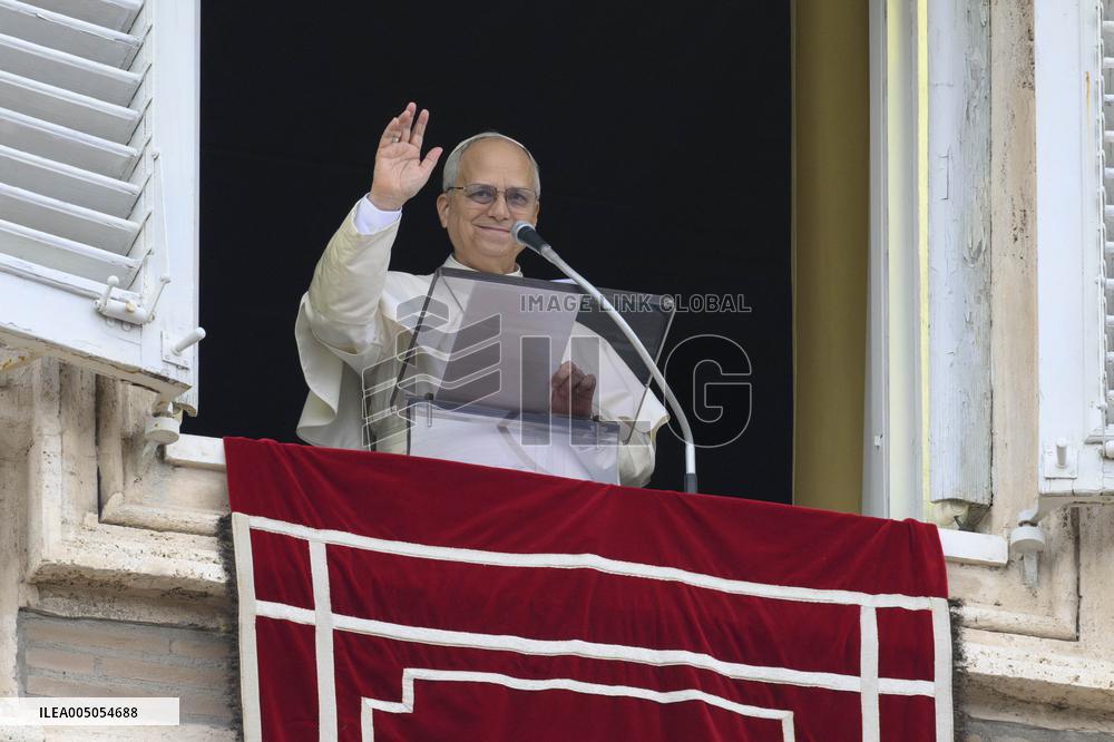 Pope Leo XIV Delivers Sunday Angelus Prayer - Vatican