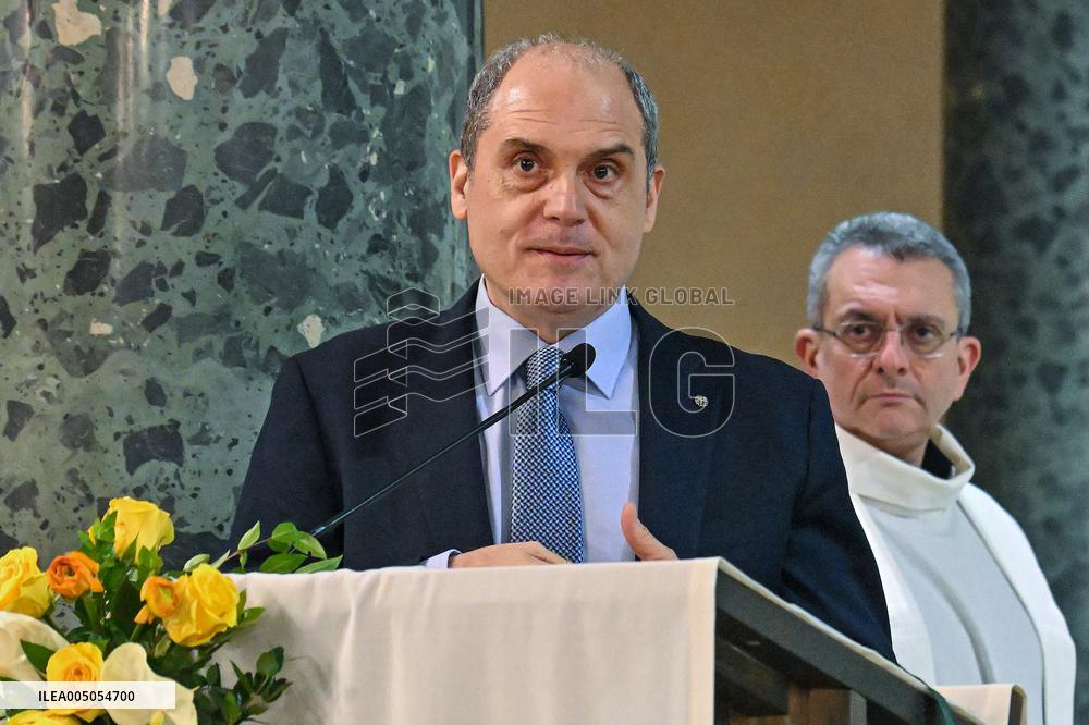 Cardinal Pietro Parolin At Eucharistic Celebration - Rome