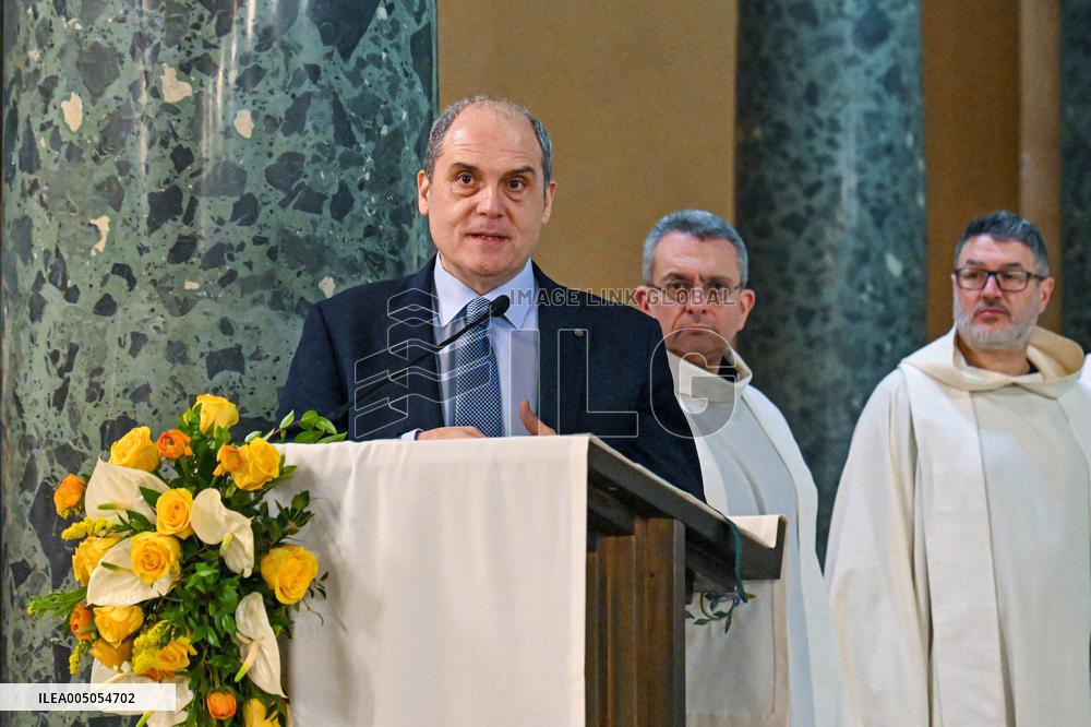 Cardinal Pietro Parolin At Eucharistic Celebration - Rome