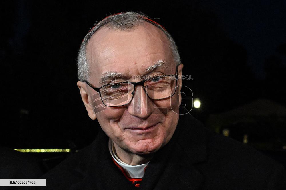 Cardinal Pietro Parolin At Eucharistic Celebration - Rome
