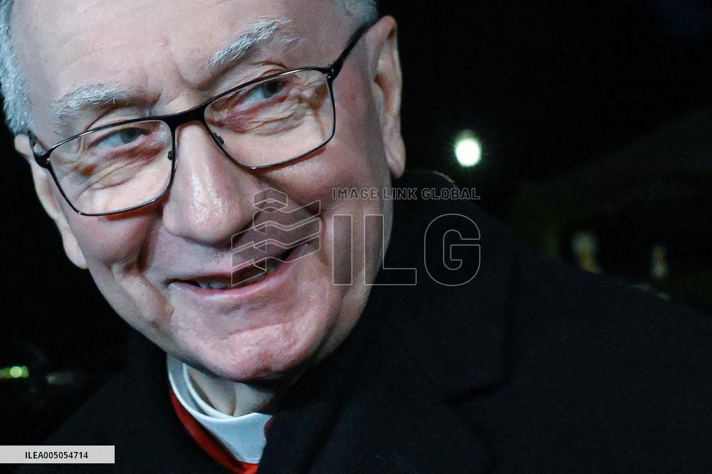 Cardinal Pietro Parolin At Eucharistic Celebration - Rome