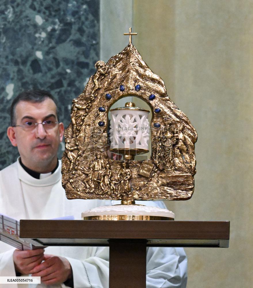 Cardinal Pietro Parolin At Eucharistic Celebration - Rome