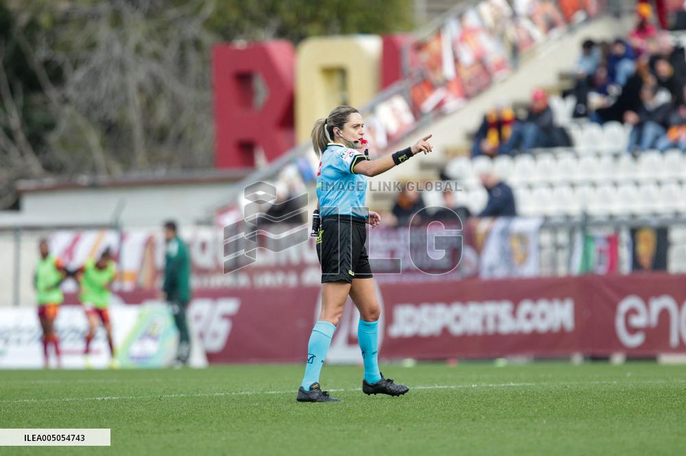 CALCIO - Serie A Femminile - AS Roma vs US Sassuolo
