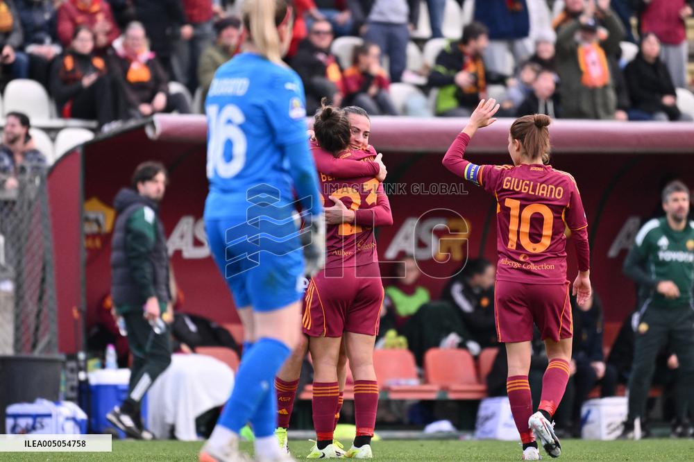 CALCIO - Serie A Femminile - AS Roma vs US Sassuolo