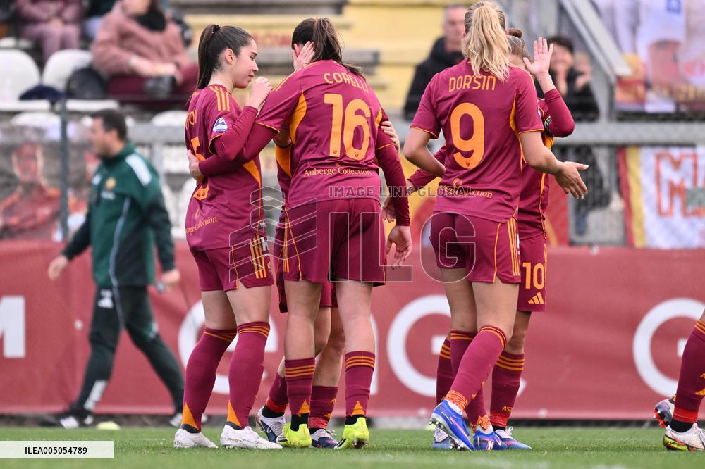 CALCIO - Serie A Femminile - AS Roma vs US Sassuolo